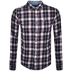 SUPERDRY SUPERDRY LUMBERJACK LONG SLEEVED SHIRT NAVY