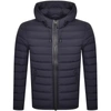 Mackage Water Repellent Down Jacket In Navy