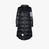 THOM BROWNE 4-BAR STRIPE PUFFER COAT,FOD025X0250414193062