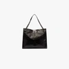 Saint Laurent Black Niki Medium Leather Tote Bag In Black