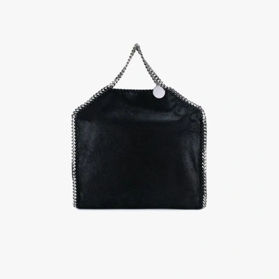 Stella Mccartney Black Falabella Large Faux Leather Tote Bag