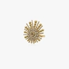 Mindi Mond 18kt Yellow Gold Spoke Diamond Ring In Gold
