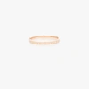 Anita Ko 18k Rose Gold Oval Princess Diamond Bracelet In Pink