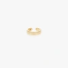 Anita Ko 18kt Yellow Gold Double-row Ear Cuff In Metallic