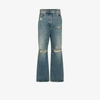 GUCCI RIPPED ECO WASH JEANS