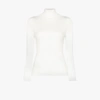 Fusalp White Ancelle Roll-neck Sweater