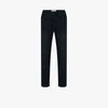 Frame High Waist Straight Leg Jeans In Blue