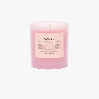 Boy Smells Pink Cameo Scented Candle