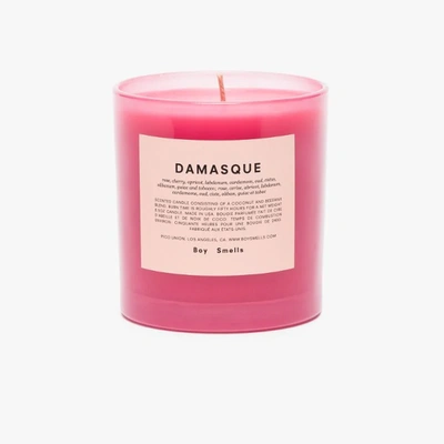 Boy Smells Pink Damasque Candle