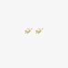 ANTON HEUNIS GOLD-PLATED FLOWER PEARL CRYSTAL EARRINGS,BWN30615380475