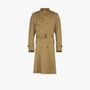 GUCCI DOUBLE-BREASTED WOOL TRENCH COAT,630530ZAEA315400229