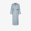ANOUKI OVERSIZED WOOL TRENCH COAT,AAW20G12TCLBL15350655