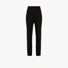 TOTÊME BLACK SAZE SLIM LEG TROUSERS,20422270515489942