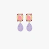 ANTON HEUNIS GOLD-PLATED PEAR DROP CRYSTAL EARRINGS,BWN31215377965