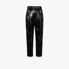 ROTATE BIRGER CHRISTENSEN WILDE FAUX LEATHER TROUSERS,90150015489013