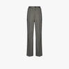 COMMISSION HIGH WAIST STRIPED TROUSERS,COMF20P00005011215360034