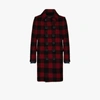 DSQUARED2 CHECKED DOUBLE-BREASTED WOOL COAT,S74AA0227S4449615413216