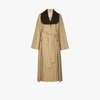 LOEWE SINGLE-BREASTED BELTED TRENCH COAT,S540336X9815393474