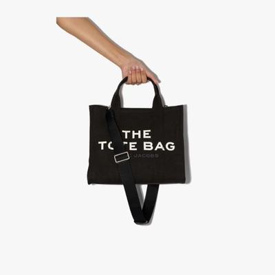 Marc Jacobs Black The Small Traveller Tote Bag