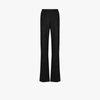 RAF SIMONS BLUE STRAIGHT LEG WOOL TROUSERS,202351A15462631