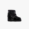 MOON BOOT BLACK GLANCE CLASSIC LOW SNOW BOOTS,1409350015535256
