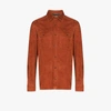 Ajmone Cervino Press-stud Jacket In Red