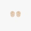 ALESSANDRA RICH GOLD TONE CRYSTAL KNOT CLIP-ON EARRINGS,FABA2202J00415379491