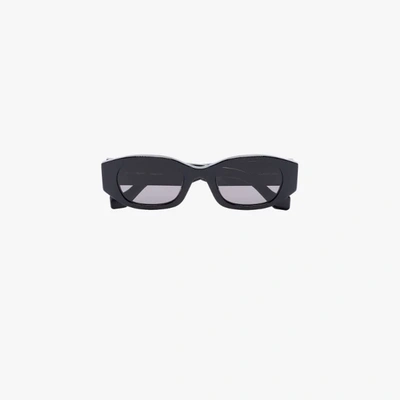 Tol Eyewear Rectangular-frame Sunglasses In Black