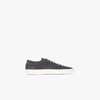 COMMON PROJECTS BLACK ACHILLES SUEDE LOW TOP SNEAKERS,227615210927