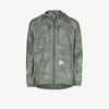 AND WANDER GREY CAMOUFLAGE PRINT HOODED JACKET,574022101015150910