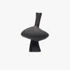 ANISSA KERMICHE BLACK MERCURY EARTHENWARE CANDLESTICK,C0002BLBRTEX15355333