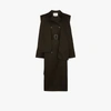 TIBI RECYCLED TECHY FLAP TRENCH COAT,F120TH9103RECYCLEDTECHYTWILL15334488