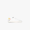 AXEL ARIGATO WHITE AND MULTICOLOURED CLEAN 90 LEATHER SNEAKERS,9862615341056