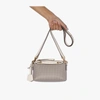 FENDI WHITE BY THE WAY MINI LEATHER CROSS BODY BAG,8BL145ACYP15508321