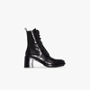 ANN DEMEULEMEESTER LEATHER ANKLE BOOTS,20022817P200239009915331928