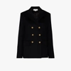 VICTORIA BECKHAM DOUBLE-BREASTED WOOL PEACOAT,1420WCT002141B15583413
