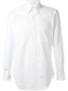 Thom Browne Classic Oxford Shirt In Blue