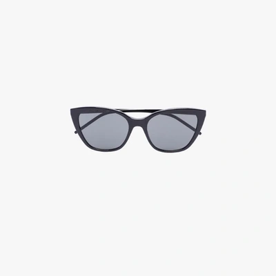 Saint Laurent Slm69 猫眼框太阳眼镜 In Black