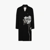 VALENTINO FLORAL DOUBLE-BREASTED WOOL COAT,UV0CAC476S615337416