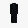 GANNI DOUBLE-BREASTED LONG WOOL COAT,F5354SKYCAPTAIN15259169