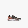 Asics Black And Orange Gel-kyrios Sneakers