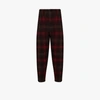 NICHOLAS DALEY CHECKED RELAXED FIT TROUSERS,NDAW20TPT1WMCHRD15897709