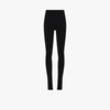 Wardrobe.nyc Wardrobe. Nyc Womens Black Tapered High-rise Stretch-woven Leggings L In Black