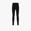 WARDROBE.NYC X BROWNS 50 BLACK FRONT ZIP LEGGINGS,W2014R0515360149