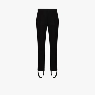 Wardrobe.nyc X Browns 50 Stirrup-cuff Tailored Trousers In Black