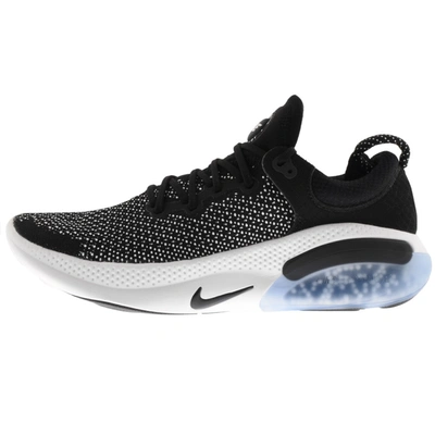 Nike Joyride Run Flyknit Men's Running Shoe In Black/ Black/ White