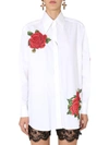 DOLCE & GABBANA HAND EMBROIDERED ROSES SHIRT