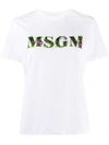 MSGM MSGM T-SHIRTS AND POLOS WHITE