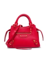 BALENCIAGA NEO CLASSIC CITY MINI HANDBAG IN LEATHER