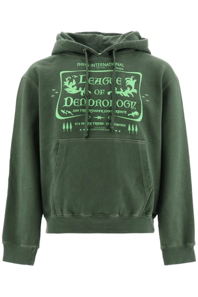 Phipps League Of Dendrology Hoodie In Green